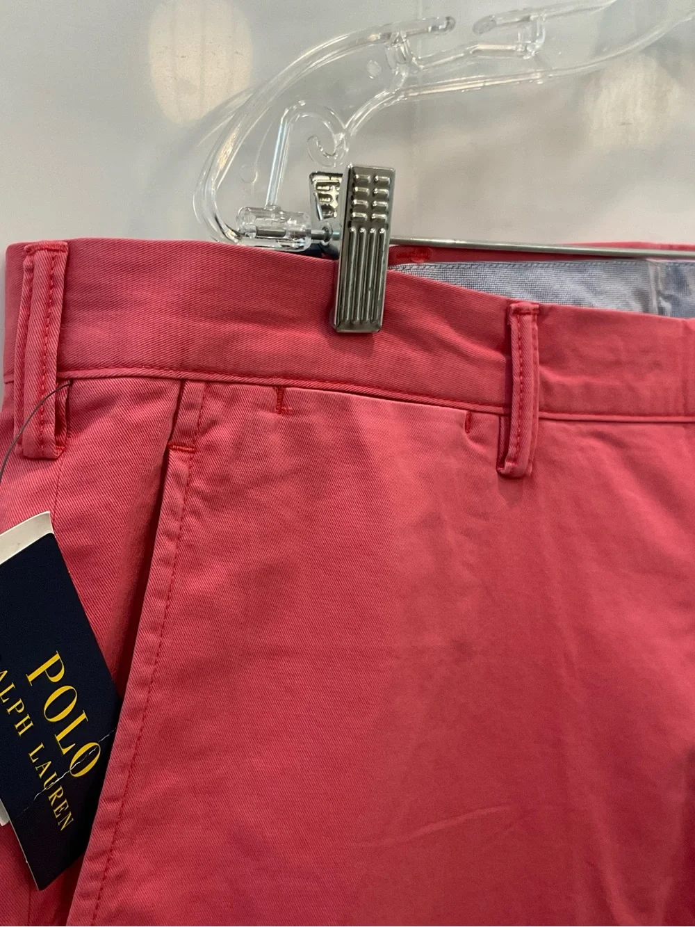 POLO Ralph Lauren Nantucket Red Stretch Straight Fit Chino Pants size 38-30 T77